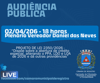 Audiência Pública - Projeto de Lei 2350/2026