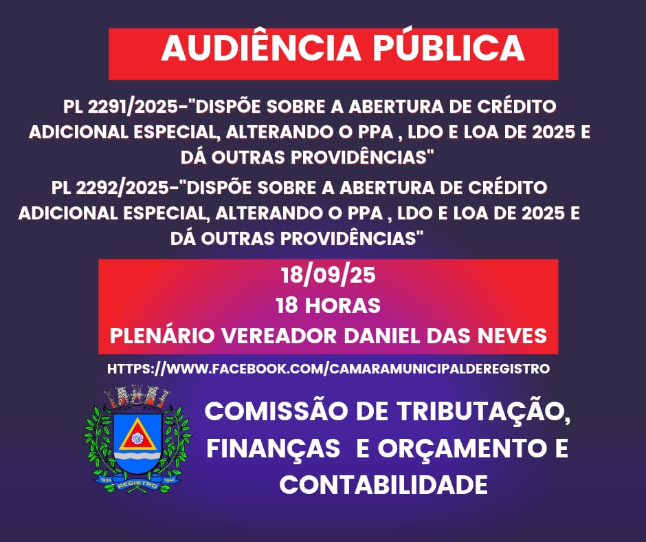 Audiência Pública 