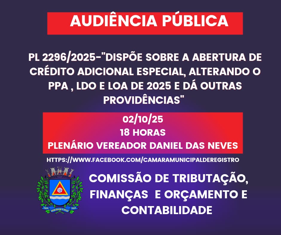 Audiência Pública 