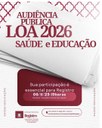 Audiência Pública - LOA 2026 (Educação e Saúde)