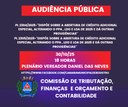 Audiência Pública - PL 2304/2025 e PL 2305/2025