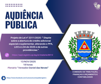 Audiência Pública - Projeto de Lei nº2311/2025