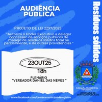 Audiência Pública - Resíduos Sólidos