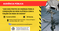 Audiência Pública - "Uso dos postes de energia para a condução de rede elétrica com a fiação da rede de dados"