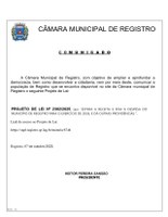  Projeto de Lei nº 2302/2025 - Lei Orçamentária Anual 2026