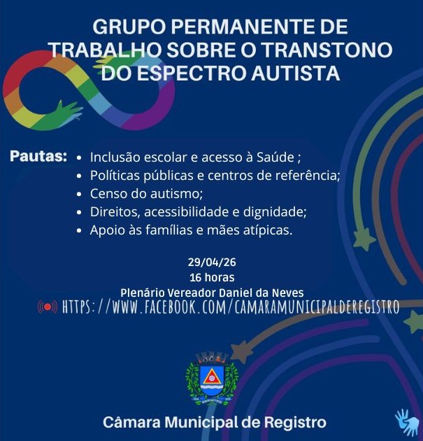 AUDIÊNCIA PÚBLICA - GRUPO PERMANENETE DE TRABALHO SOBRE O TEA