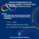 REUNIÃO DO GRUPO PERMANENTE DE TRABALHO SOBRE O TEA